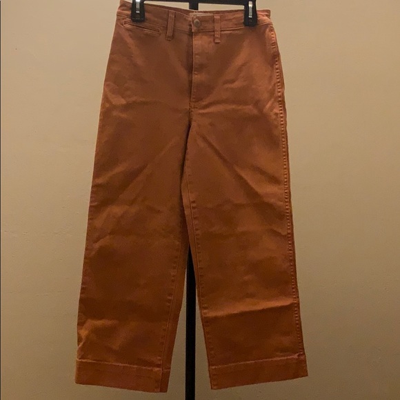 Madewell Emmett Wide-Leg Crop Pants - Picture 6 of 8